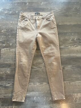CHARLIE B Skinny Jeans in Caramel color Size 10